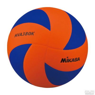 Лот: 12882292. Фото: 1. Волейбольный мяч MIKASA MVA 380... Мячи, ракетки, шайбы, клюшки