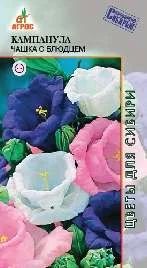 Лот: 11024733. Фото: 1. Кампанула Чашка с блюдцем 0.1г... Садовые цветы