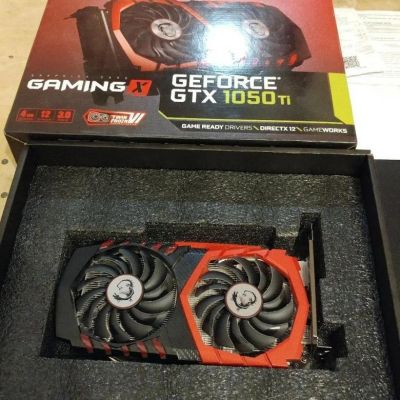 Лот: 11965913. Фото: 1. msi GeForce gtx 1050 ti gaming... Видеокарты