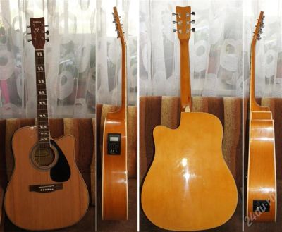 Лот: 2897259. Фото: 1. Акустическая гитара Yamaha с темброблоком... Гитары
