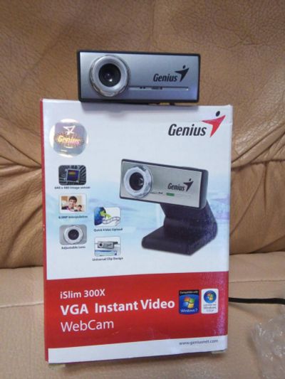 Лот: 9550255. Фото: 1. Камера WebCam Genius iSlim 300X... Веб-камеры