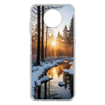 Лот: 25134722. Фото: 1. Чехол Krutoff Clear Case "Весна... Чехлы, бамперы