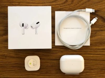 Лот: 19875665. Фото: 1. Наушники AirPods Pro. Наушники, гарнитуры