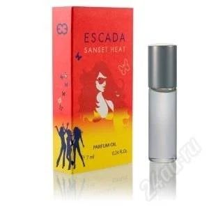 Лот: 1382348. Фото: 1. Escada - Sanset Heat (7мл - маслянные... Женская парфюмерия