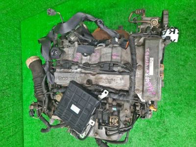 Лот: 16618228. Фото: 1. Двигатель Mazda Premacy CP8W FP-DE... Двигатель и элементы двигателя