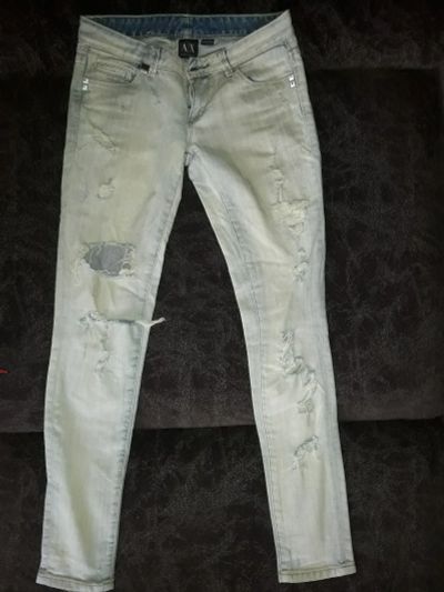 Лот: 16356974. Фото: 1. Джинсы р.S Armani Exchange. Отличное... Джинсы