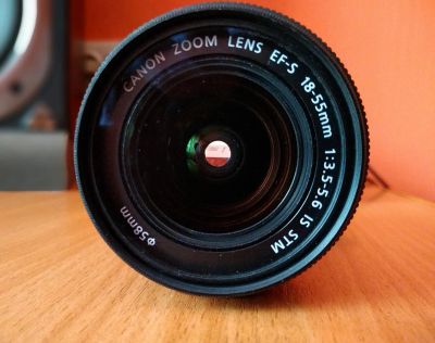 Лот: 11014346. Фото: 1. Объектив Canon EF-S 18-55 IS STM. Объективы
