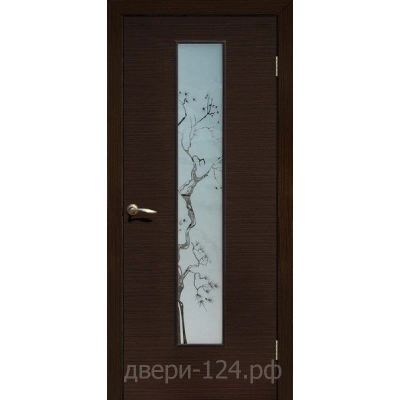 Лот: 12604120. Фото: 1. Сакура - Венге. Двери межкомнатные