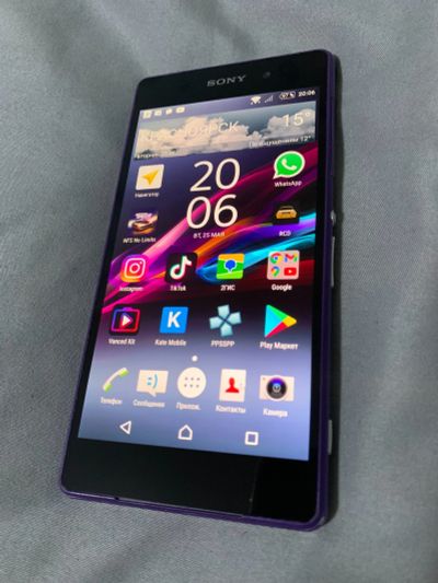 Лот: 17677500. Фото: 1. Sony Xperia Z2 Purple. Смартфоны