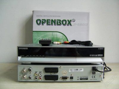 Лот: 2480475. Фото: 1. Спутниковый ресивер OPENBOX-820CIцена... Цифровое, спутниковое ТВ