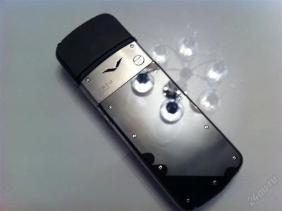 Лот: 1774995. Фото: 1. Vertu Signature Stainless steel... Кнопочные мобильные телефоны
