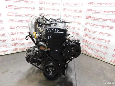 Лот: 15089086. Фото: 1. Двигатель TOYOTA 5E-FE на CALDINA... Двигатель и элементы двигателя