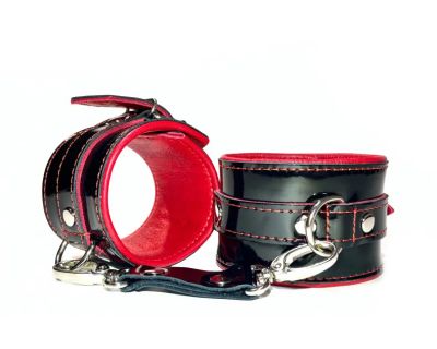 Лот: 24326628. Фото: 1. Наручники лакированные BDSM Арсенал... Игрушки