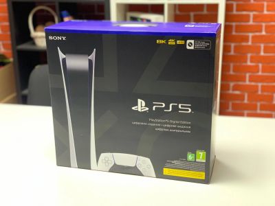 Лот: 18576395. Фото: 1. Sony Playstation 5 Digital Edition... Игровые приставки, консоли