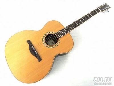 Лот: 9728702. Фото: 1. массив кедра мини-джамбо Aria... Гитары