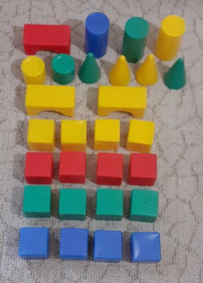 Лот: 21174766. Фото: 1. Строительный набор "кубики". Игровые наборы