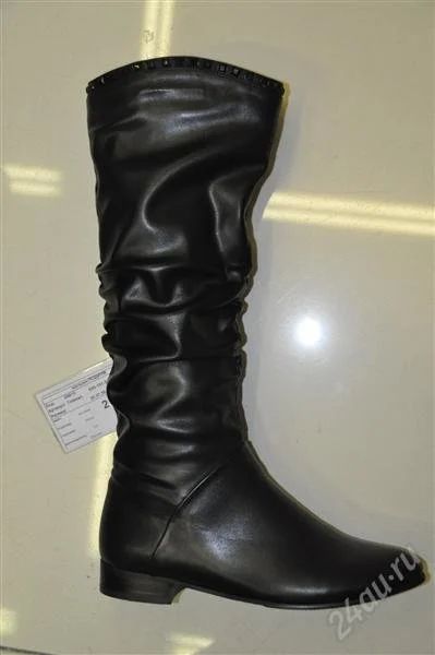 Лот: 1566352. Фото: 1. Женские демисезонные сапоги 09815. Сапоги