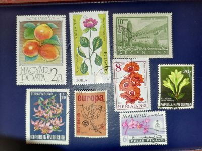 Лот: 25064876. Фото: 1. Марки иностранные. Флора 1. Марки