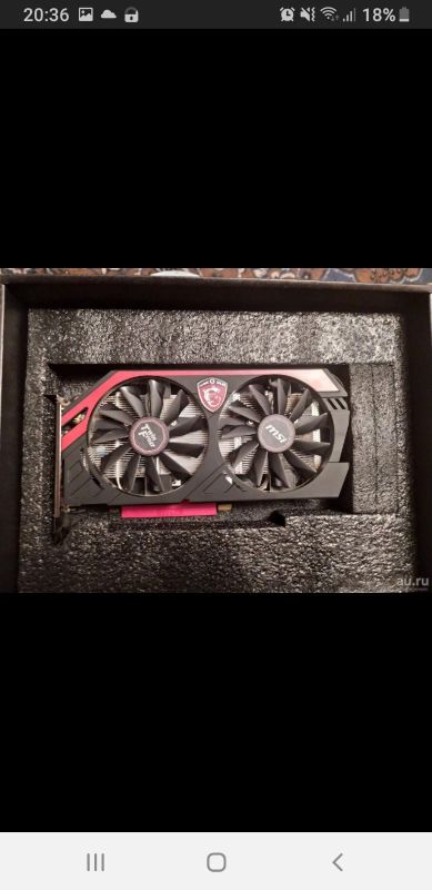 Лот: 17291274. Фото: 1. MSI Geforce gtx 750 ti 2gb. Видеокарты