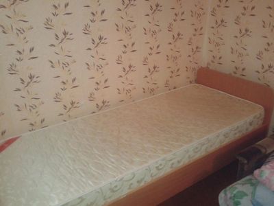 Лот: 6300543. Фото: 1. Кровать+матрац. Перевыставляю. Кровати