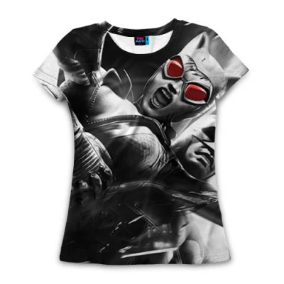 Лот: 6333286. Фото: 1. Женская футболка 3D "Catwoman... Футболки, топы и майки