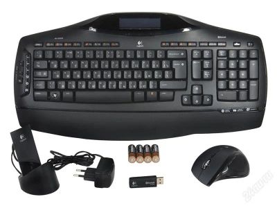 Лот: 2863799. Фото: 1. Logitech Cordless Desktop MX 5500... Клавиатуры и мыши