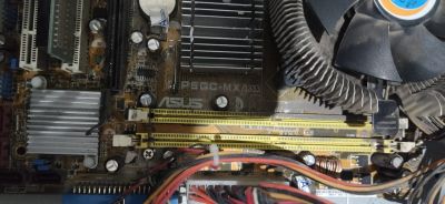 Лот: 17507131. Фото: 1. Материнская плата asus p5gc-mx... Материнские платы