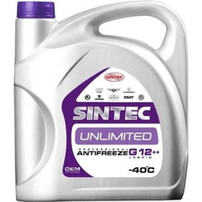 Лот: 18584625. Фото: 1. Sintec antifreeze unlimited 5кг... Масла, жидкости