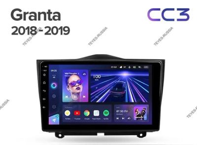Лот: 20759004. Фото: 1. Магнитола Teyes CC3 Lada Granta... Автомагнитолы