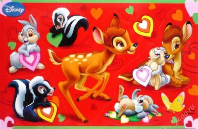 Лот: 2353450. Фото: 1. наклейки детские "бемби" новые. Другое (игрушки)