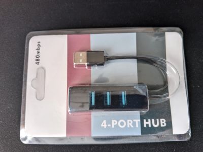 Лот: 22391925. Фото: 1. USB 2.0 Хаб на 4 порта. USB хабы