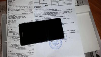 Лот: 4921687. Фото: 1. sony xperia z1 compact d5503 black. Смартфоны