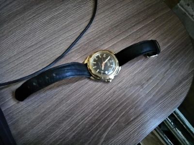 Лот: 10031528. Фото: 1. Часы наручные командирские водонепроницаемые. Оригинальные наручные часы