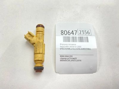 Лот: 21395625. Фото: 1. Форсунка топливная Mazda Mpv 2000... Топливная система