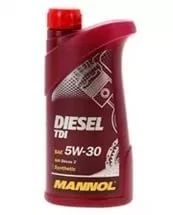 Лот: 14493362. Фото: 1. MANNOL Diesel TDI SAE 5w-30 (1л... Масла, жидкости