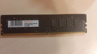 Лот: 16341583. Фото: 1. ОЗУ QUMO DDR4 8 GB 2400MHz. Оперативная память