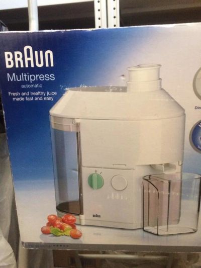 Лот: 11293540. Фото: 1. Соковыжималка Braun MP80. Кухонная