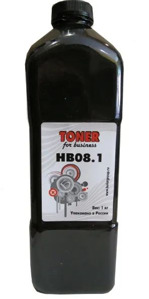 Лот: 24990315. Фото: 1. Тонер HP HB08.3 банка 1кг Булат. Картриджи, расходные материалы