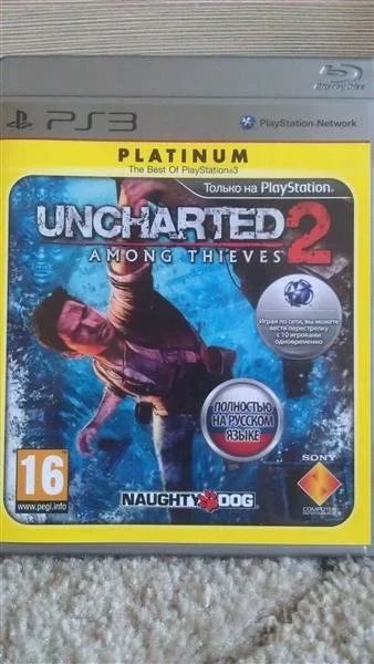 Лот: 1793573. Фото: 1. Uncharted 2 Platinum PS3. полностью... Игры для консолей