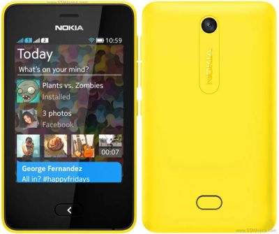 Лот: 9917508. Фото: 1. Продам смартфон Nokia Asha 501... Смартфоны