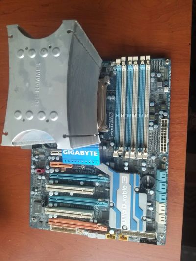 Лот: 25123397. Фото: 1. Сборка - Gigabyte Ga-Ex58-Ud5... Комплекты запчастей
