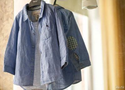 Лот: 9844658. Фото: 1. Рубашка "H&M"/ р-р 92/ Отличное... Рубашки, блузки, водолазки