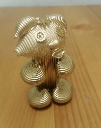 Лот: 25768450. Фото: 1. "Золотые" игрушки-сувениры. Авторские куклы, игрушки, поделки