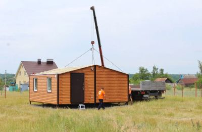 Лот: 15347212. Фото: 1. Готовый модульный дачный дом 36м2. Бытовки, вагончики строительные