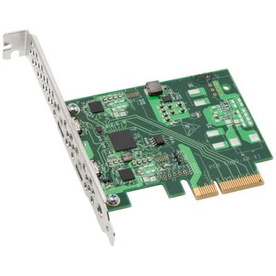 Лот: 25379702. Фото: 1. Адаптер PCIe Sonnet Thunderbolt... WiFi, Bluetooth адаптеры