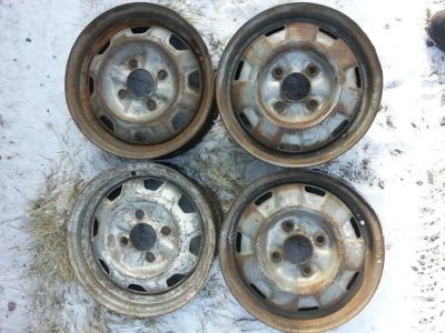 Лот: 4670279. Фото: 1. R14 4х114,3 Штамповка Nissan. Диски