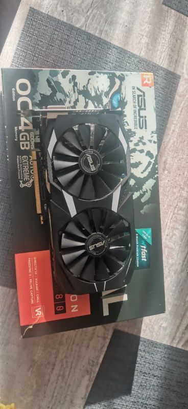 Лот: 20185890. Фото: 1. Видеокарта RX580 Dual OC4GB. Видеокарты