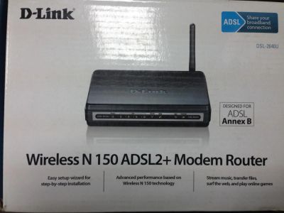 Лот: 5931545. Фото: 1. Продам ADSL-роутер (маршрутизатор... Маршрутизаторы (роутеры)