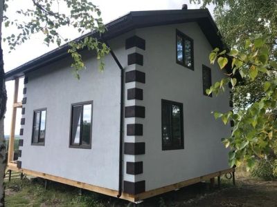 Лот: 12579762. Фото: 1. Дом 115,3 м2 из СИП, окна в подарок... Срубы, бани, дома