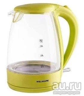 Лот: 13795228. Фото: 1. Чайник WILLMARK WEK-1738GL WEK-1738GL. Чайники, кофемашины, кулеры